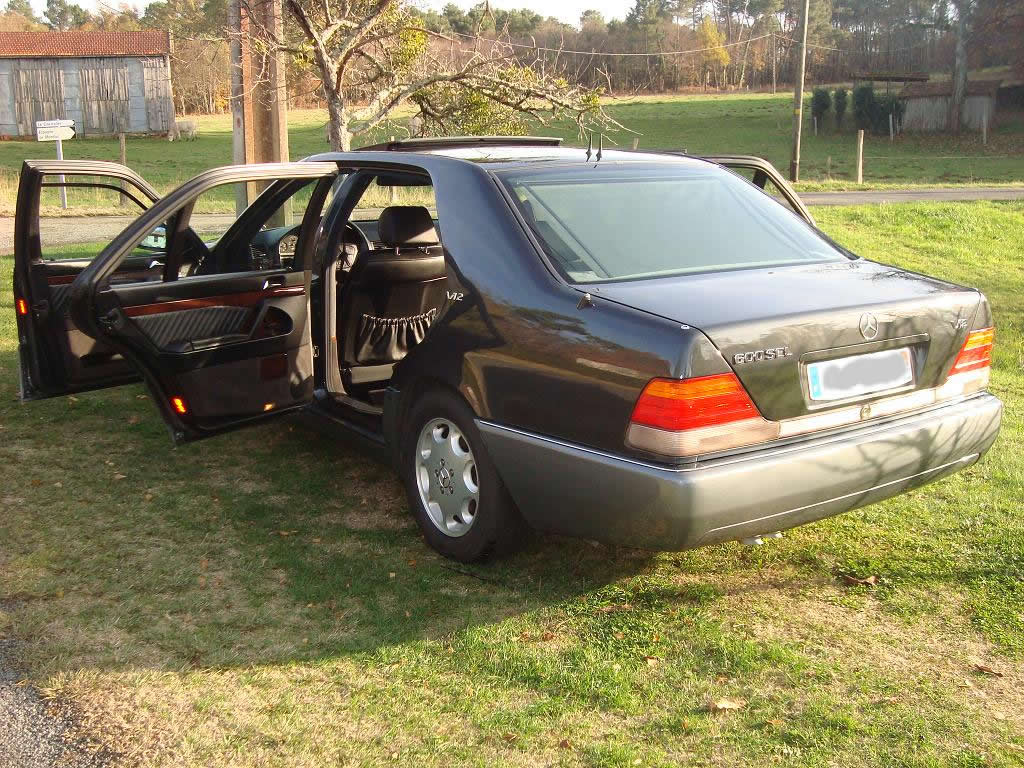 1994 600 Mercedes sel #5