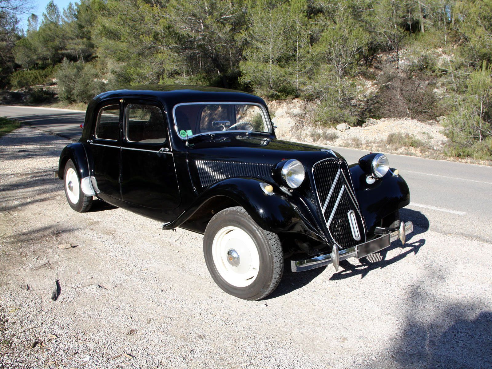 Location CITROËN Traction 11 De 1955 Pour Mariage - Gard