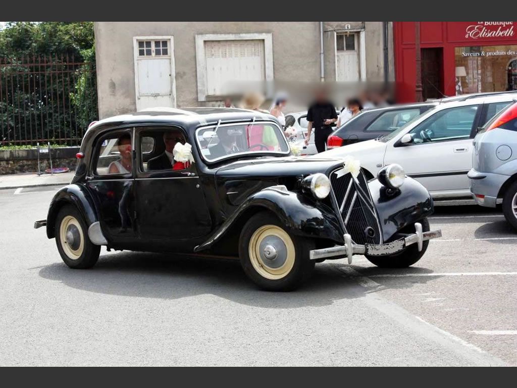 Location CITROËN Traction 11BL De 1954 Pour Mariage - Tarn-et-Garonne