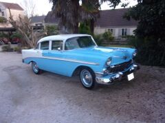 Louer une CHEVROLET Bel Air de de 1956 (Photo 1)